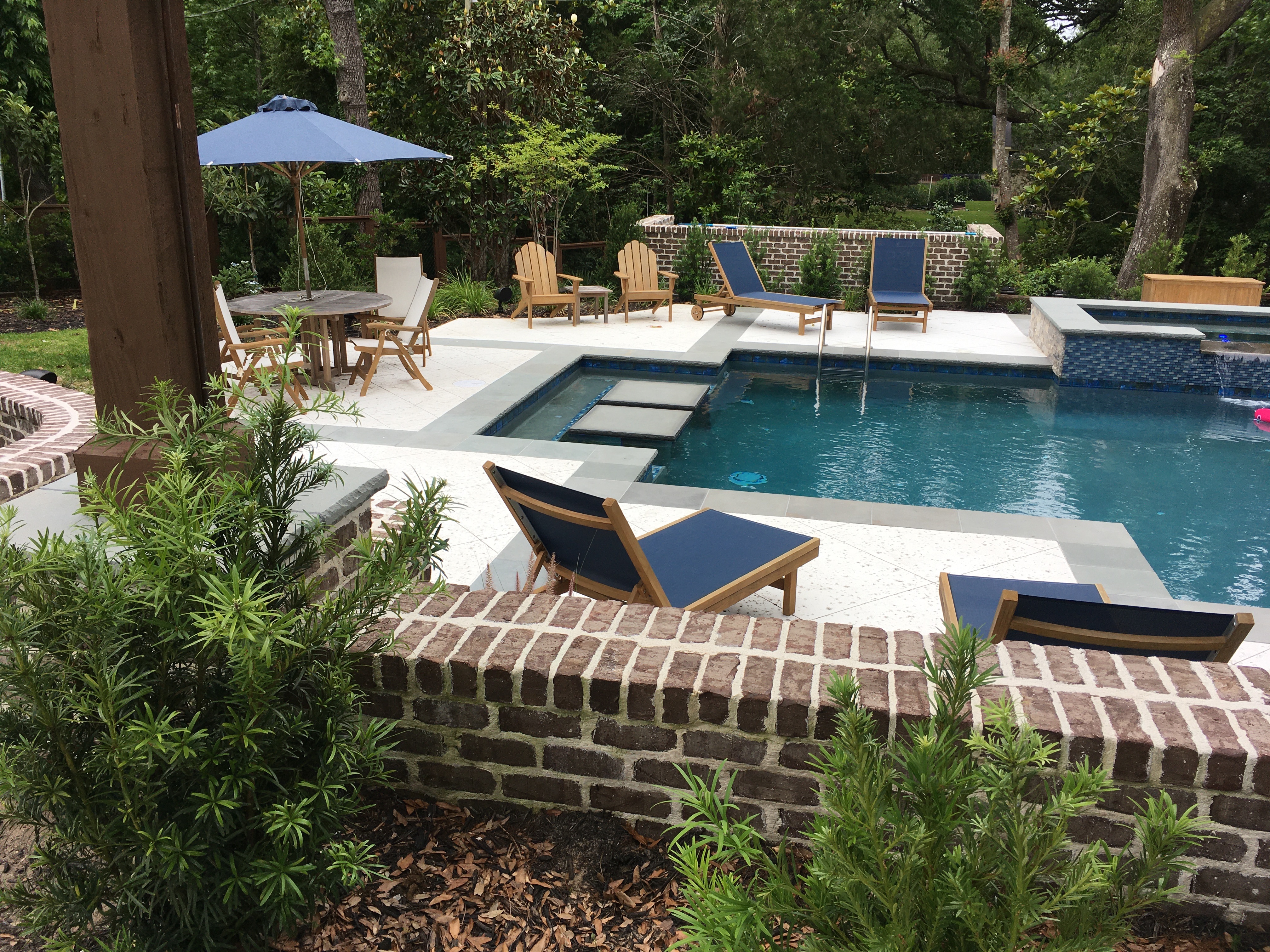 Home Page Slider – Wooded Pool